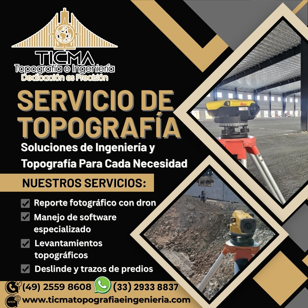 Evaluación topográfica de terrenos en México