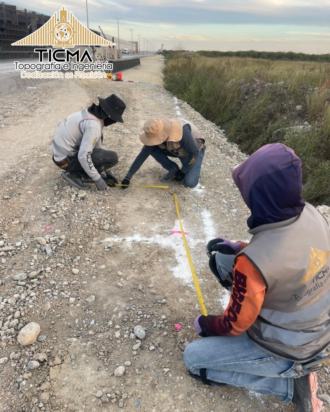 Servicios de topografía en minería
