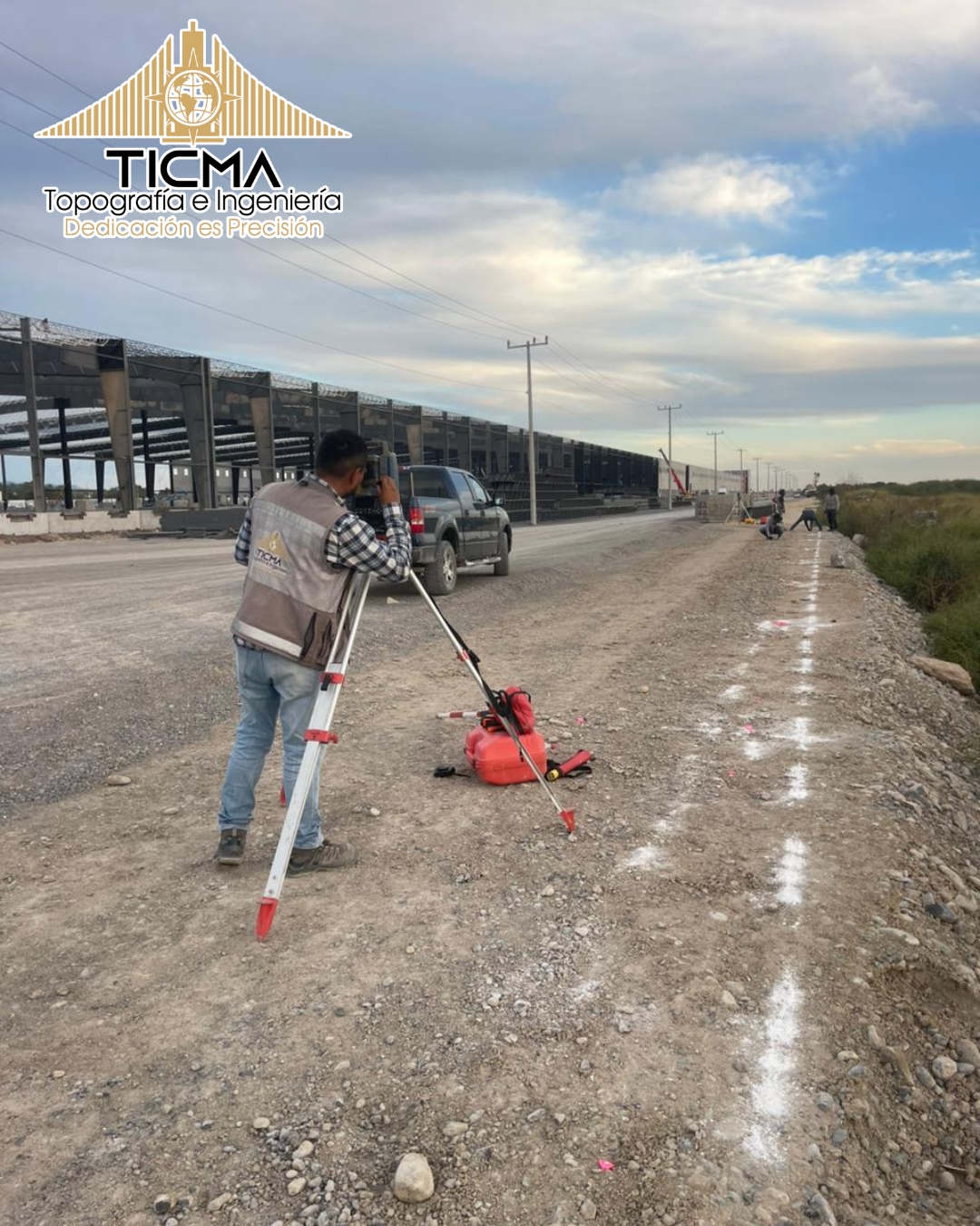 Servicios de topografía en minería