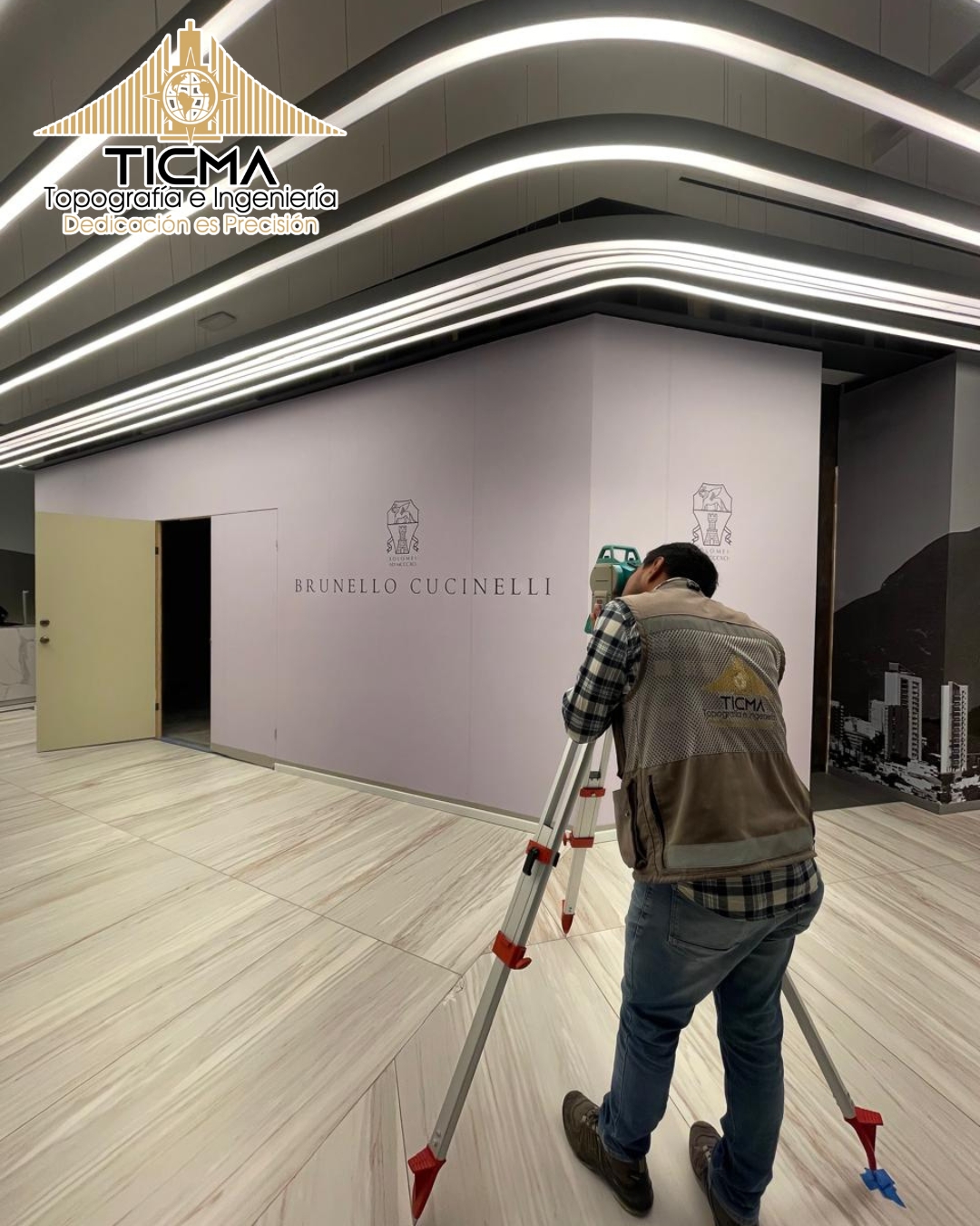 Servicios de topografía en minería